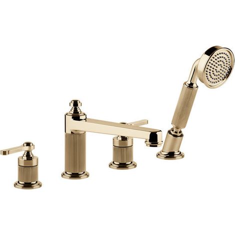 Gessi Venti20 robinetterie de baignoire 4 trous, avec bec,