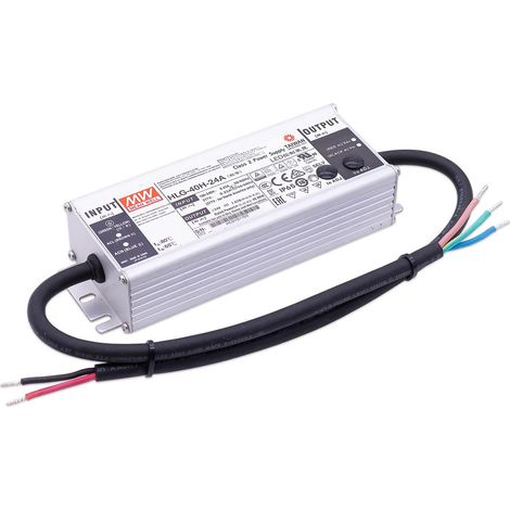 Mean Well HLG-40H-24A LED Netzteil 40W 24V 1.67A IP65 Schaltnetzteil CV