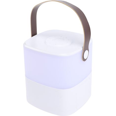 Lampe tactile à intensité variable avec poignée pour chambre à coucher, rechargeable, température de couleur réglable, lampe de chevet (1/5)
