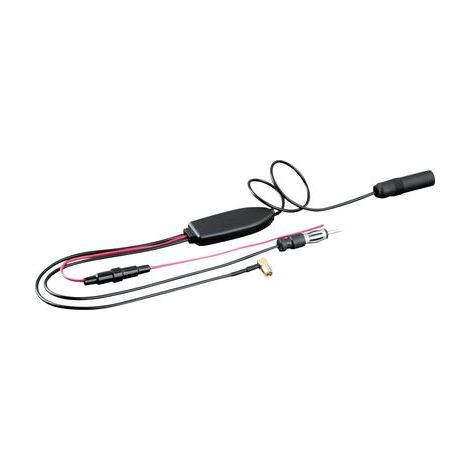 Repartidor de antena Hama con conectores DIN y SMB 9 cm x 19.5 cm