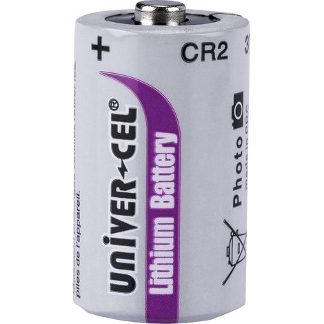 Pile Lithium Cr2 Longue Durée, Haute Performance - Univercel