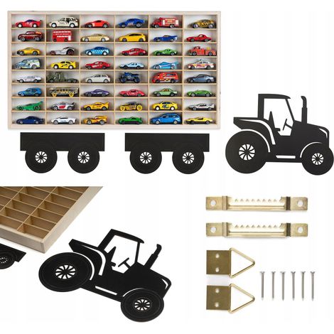 HOT WHEELS AUTO ORGANIZZATORE PER MOLLE 48 PER BAMBINI MATCHBOX (1/5)