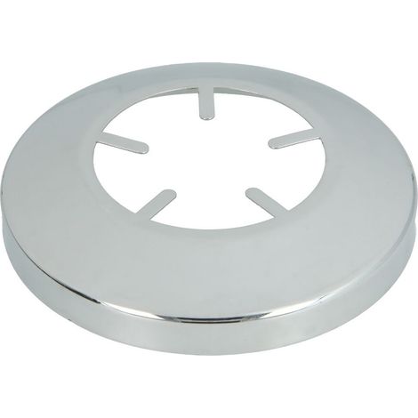 Rosace coulissante, laiton, chromé 80 mm x 44 mm x 15 mm