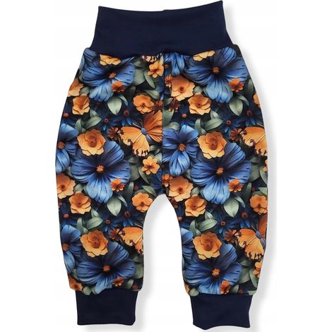 Pants 92 Mädchen Baumwoll-Shorts ohne Druckstellen, Hersteller mit Schmetterlingen (1/5)