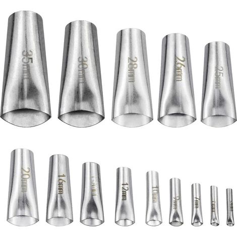Calfeutrage Buse de Finition, Buse de Calfeutrage en Acier Inoxydable, Applicateur de Buse à Calfeutrer Finisseur de Calfeutrage Buse Pour Cuisine Salle de bain Fenêtre Carrelage(14Pcs Set)Lefou (1/5)