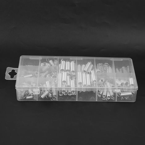 200 Stück Zug-/Druckfedern-Set, Industriezubehör, Hardware, Handwerkzeuge (200 Stück Federn) (1/5)