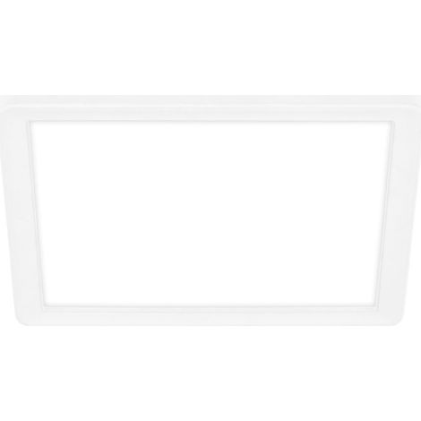 Briloner SLIM CASE Plafoniera LED, luce indiretta, luce bianca neutra, bianco, 19 x 19 x 3 cm