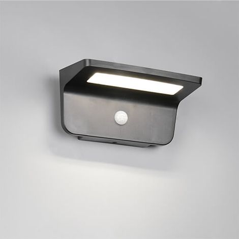 Applique murale extérieure solaire hybride LED 8W avec détecteur ATICO RL (1/3)