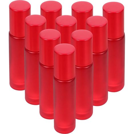 10pièces Fons à Bille De Verre Distributeurs Vides Pour Cosmétiques Et Huiles Essentielles (1/5)