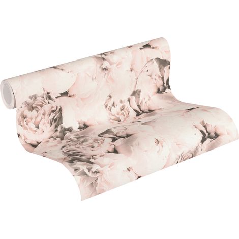 A.S. Creation Neue Bude 2.0  373982  Vliestapete Blumenoptik  0.53 m x 10.05 m  Cremefarbend (1/5)