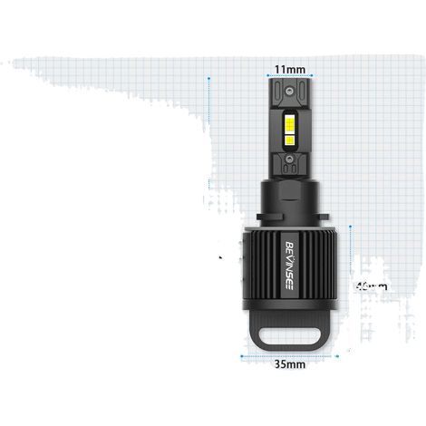 Bombillas LED para faros delanteros, alto rendimiento, seguridad mejorada, H15 (1/2)