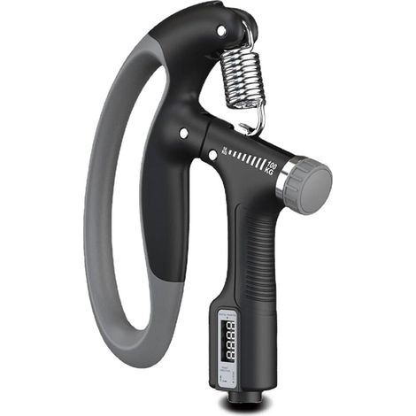 Handtrainer Fingertrainer 10kg - 100kg Adjustable Resistance Unterarmtrainer Expander Fitness Griffkraft Trainer mit Zählfunktion Rutschfester Griff Gripper Finger Trainingsgerät