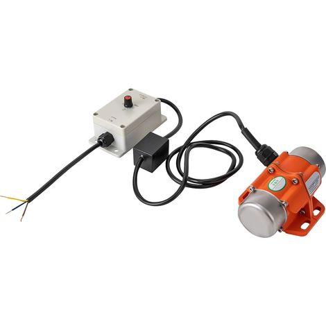 Vibrationsmotor 220V 30W 50Hz Vibration Motor, Mehrzweckmotor mit Drehzahlregler Vibrator elektrischer Rüttler Vibrationsmotor, Industriemotor, AC-Asynchronmotor für mechanische Geräte