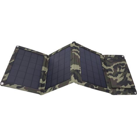 12-W-Falt-Solarpanel für Handy und Powerbank – ideal für Camping und Wandern (1/5)