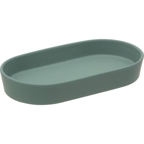 Vassoio colorama ovale 11x19,3 cm verde - 5five