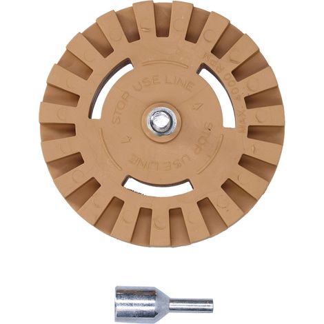 Outil de retrait des rayures adhésives en caoutchouc pour peinture, chrome, vitres, finitions métalliques et voitures (1/5)