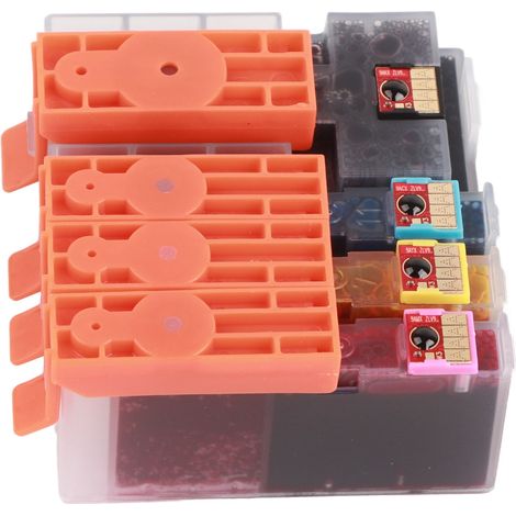 4 cartouches d'encre recharge compatibles Officejet Pro 6230 - Noir, Cyan, Magenta, Jaune (1/5)
