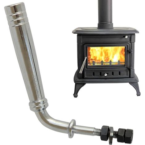 Türgriff für Holzöfen, Kamin-Türgriffe mit glattem und robustem Design für den Einsatz in Privathaushalten und Hotels, aus Metall gefertigt.