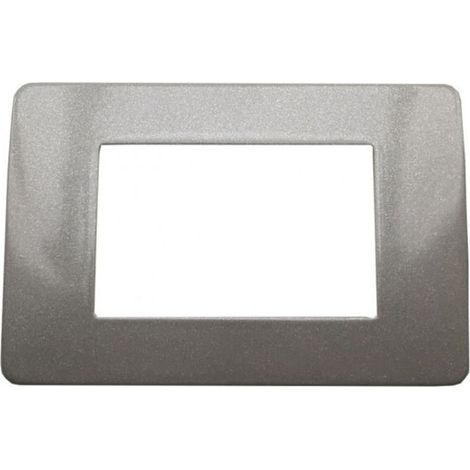 Placca Colore Grigio Compatibile Matix 3 Posti - TOT