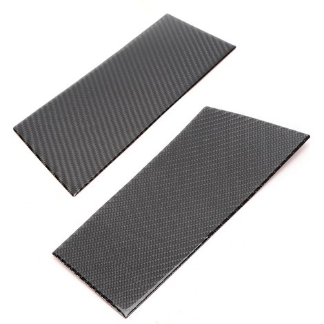 Garniture de pilier B en Fiber de carbone, 2 pièces, décoration de couverture extérieure adaptée à Nissan 350Z COUPE 2003 – 2009 (1/5)