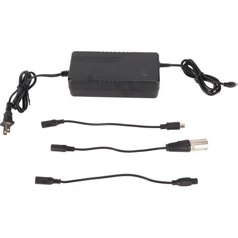 Adaptateur secteur universel 42 V 2 A à charge rapide avec câble adaptateur (prise américaine 100-240 V). (1/5)