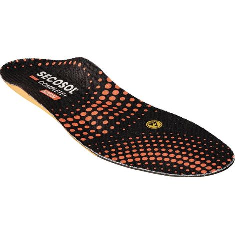 SECOSOL Einlegesohle SECOSOL® COMPLETE+ HIGH Größe 43 schwarz/rot