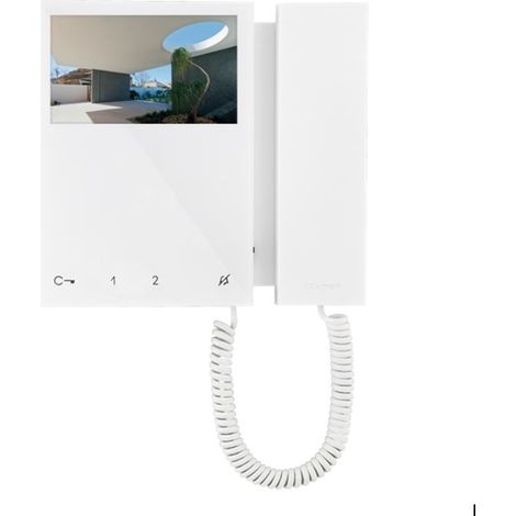 Monitor de videoportero Comelit 6701W mini 4,3" color 2 hilos