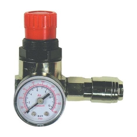 Mini-Druckminderer + Manometer Mini-Druckminderer