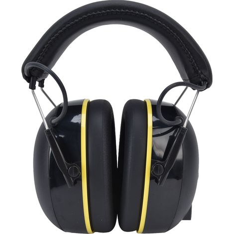 Casque antibruit 5V/1A à réduction de bruit, casque de protection auditive multifonctionnel pour le jardinage, noir (1/5)