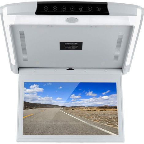 Lecteur aérien de Voiture, 11,6 Pouces HD 1080P, écran de Moniteur de Voiture, Lecteur vidéo de Voiture, Prise en Charge HDMI, Moniteur de Voiture Rabattable monté sur Le Toit (1/5)