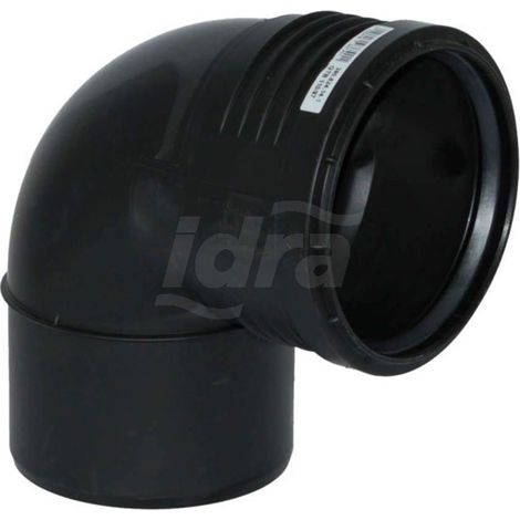 Geberit Silent-PP Curva, DN 125, dø 125 mm, 390.624.14.1