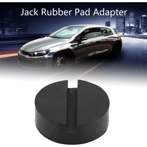 Jack Pad, coussin de sol noir en caoutchouc durable haute résistance pour véhicules
