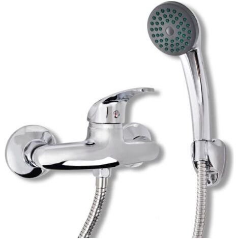 VURAHOME - Kit de robinet de douche Chrome Argent (1/5)