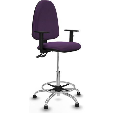 Sedia da Ufficio Piqueras y Crespo B1D05RT Viola Alta (1/5)