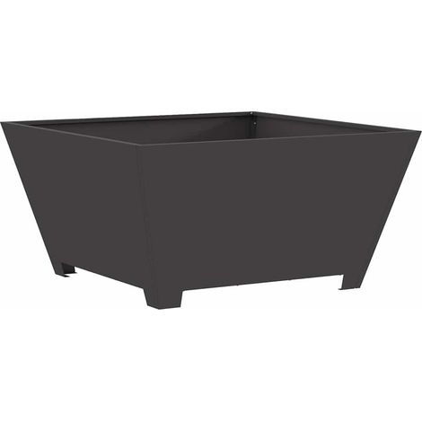Maison Exclusive - Braise Noir 80 x 80 x 40 cm Acier
