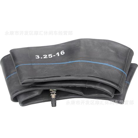 Accessoires pour motos tout-terrain 150-250 cm³ : chambre à air arrière haute performance 3,25-16 pouces, valve droite 90/100-16 TR4 (1/4)