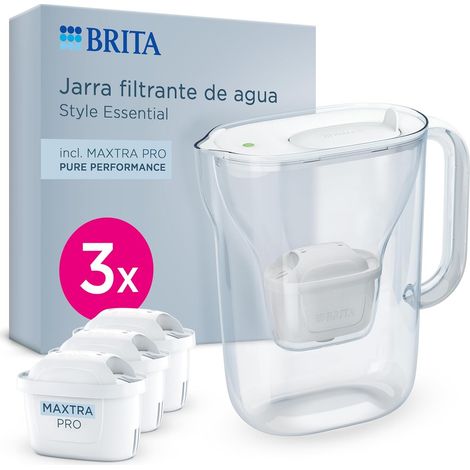 Pack 3 Filtros BRITA MAXTRA PRO All-in-1 para Jarras Filtrantes y Agua Pura