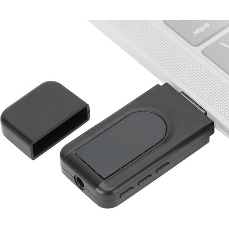 Émetteur Récepteur Bluetooth 5.0 avec Affichage Numérique 0,9 Pouce - Adaptateur Audio Sans Fil pour Voiture et Casque (1/5)