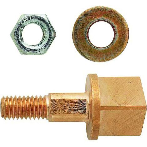 Triangle adaptable sur fouillot de serrure épaisseur 14 mm carré de 7 mm et triangle de 14 mm - COUILLET ROBERT ET CIE