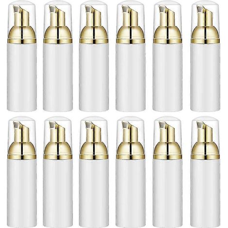 Flacons vides de 50 ml, flacons de savon de voyage, flacons distributeurs de mousse en plastique, distributeurs de savon mousse à pompe. (1/4)