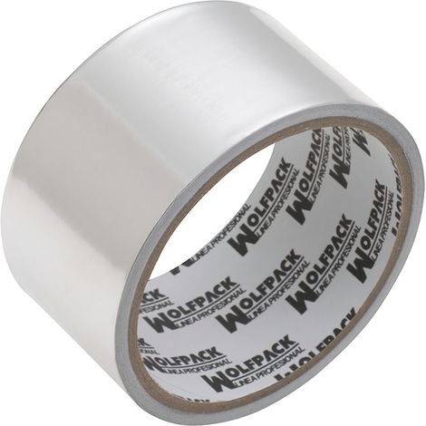 WOLFPACK LINEA PROFESIONAL - Aluminium-Klebeband 48 mm. x 5 m. 66 microns