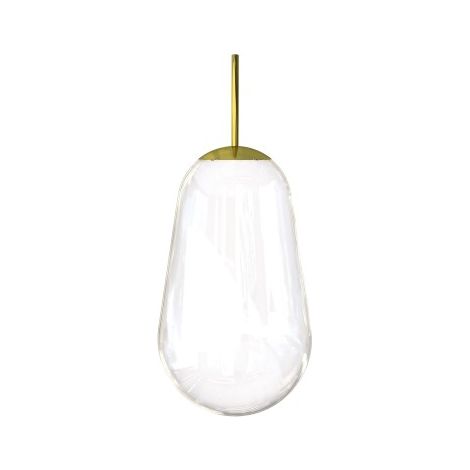 Globe en verre poire transparent Nowodvorski PEAR M