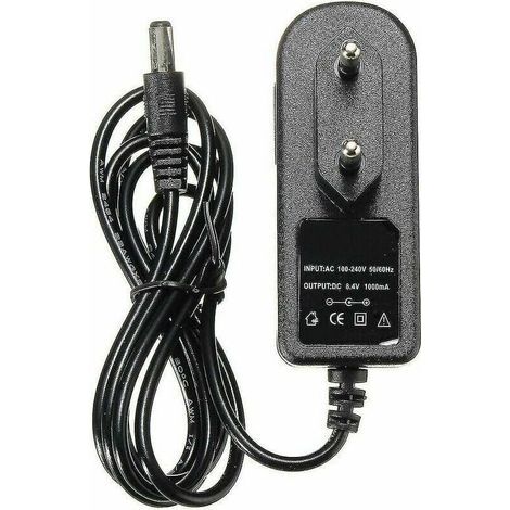[NEVER USED] 8.4V 1a Smart Charger for 7.4V 7.2V Li-Ion Li-Po Battery with Auto Stop (1/3)