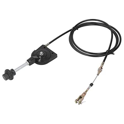 Câble de Commande D'accélérateur D'excavatrice Câble de Traction D'accélérateur Câble D'accélérateur Flexible Manuel de 2,5 Mètres pour Remplacement du Câble D'accélérateur (1/5)