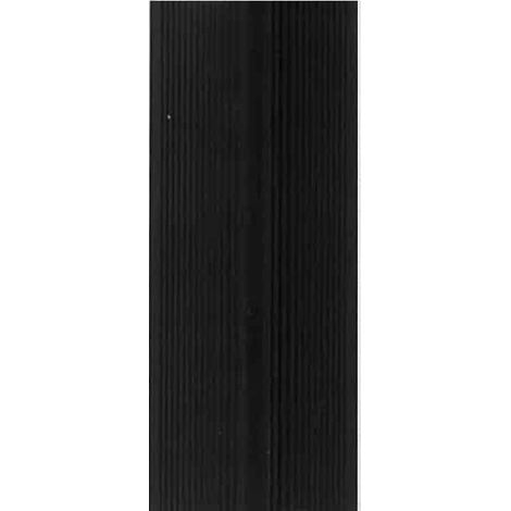 Nordlinger – Barre de seuil jonction noir charbon 93 cm – Seuil ultraplat 18 mm – Pour sol avec sous-couche 10 à 14 mm – Résistant à l'humidité