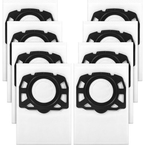 8-teiliges Staubsaugerbeutel-Set, kompatibel mit Kärcher WD2 Plus, Kärcher WD 3, WD 3 Akku, KWD 1, KWD 2, KWD 3, MV 3, SE4001, SE4002, Universal-Staubsaugerbeutel (1/5)