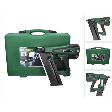 Prebena Akku Hybridnagler PKT-8-RKP100 für Rundkopf-Streifennägel 65-100 mm CAS (1/5)