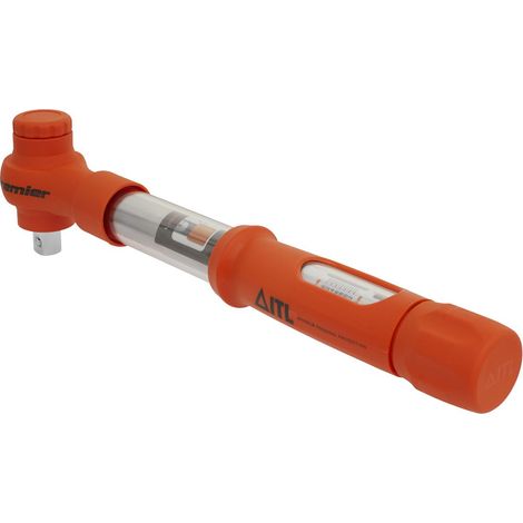 Sealey Insulated Torque Wrench 1/2""Sq Drive 12-60Nm 9-44lb.ft STW804