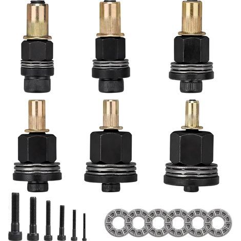 Kit de tuercas remachables M3/M5/M6/M8/M10 para el montaje de estanterías y placas de matrícula, tanto para funcionamiento manual como eléctrico. (1/5)