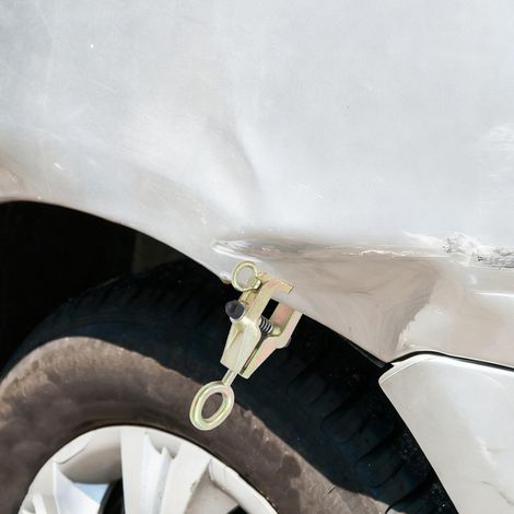2 Wege Zugklemme Karosserie Richtklemme Ziehklemme Ausbeulrepar Mundklemme 5T (1/5)